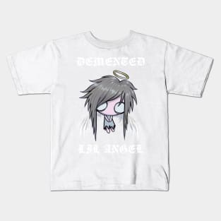 DEMENTED LIL ANGEL (DARK) Kids T-Shirt